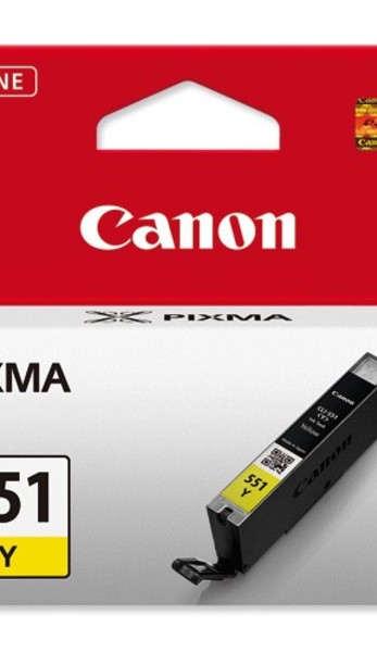 Canon Tusz CLI-551Y Yellow 7 ml 