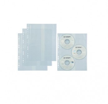 Obwoluta A4 na 3 CD/DVD (10szt)