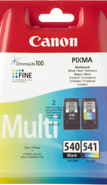 Canon Tusz PG-540/CL-541 2pack Black - 180s, Color - 180s