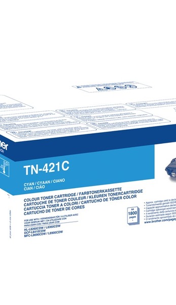 Brother Toner TN-421C Cyan 1,8K 