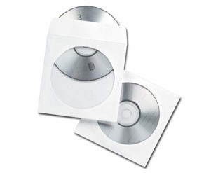 Koperta CD biała z oknem (100szt)
