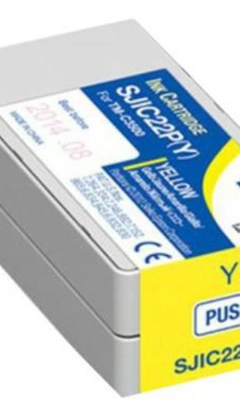 Epson Tusz SJIC22PY C33S020604 Yellow 33ml