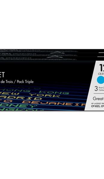 HP Toner nr 126 CF341A 3pack CMY 