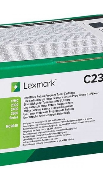 Lexmark Toner C232HK0 Black 3K 