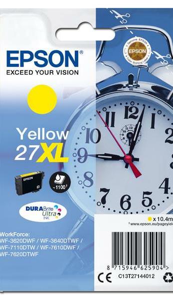 Epson Tusz WF3620 T2714 XL Yellow 10,4 ml