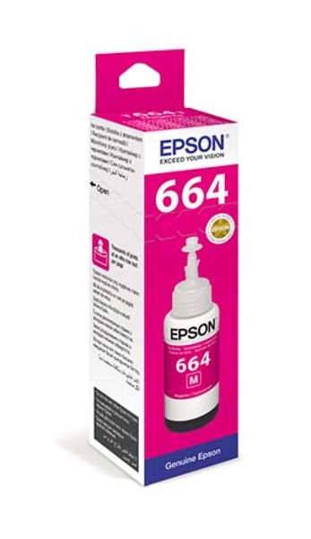 Epson Tusz L100/200 T6643 Magenta  70 ml