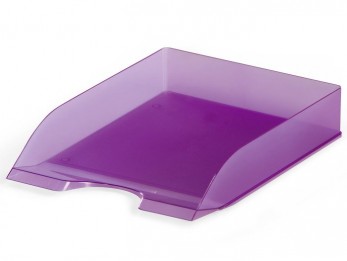 Półka plastikowa przezroczysta fioletowa