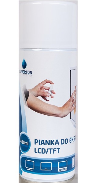 CLEVERTON Pianka do monitorów LCD 400ml 