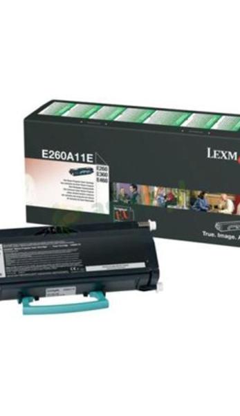 Lexmark Toner E26x E260A11E Black 3,5K 