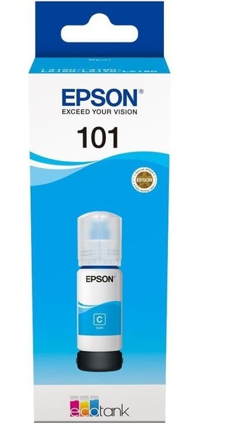 Epson Tusz 101, EcoTank L6160/6170  Cyan, 70ml