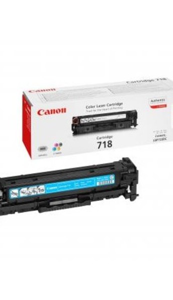Canon Toner CRG 718 Cyan 2.9K 