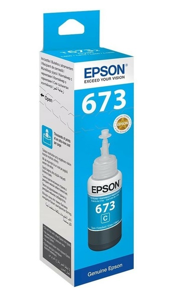 Epson Tusz L800 T6732 Cyan 70 ml