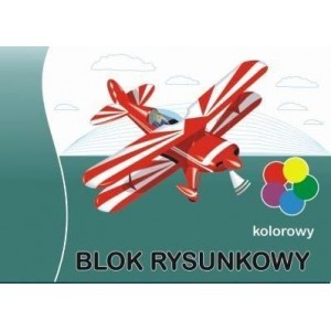 Blok rysunkowy A3 kolorowy