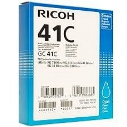 Ricoh Gel cart GC-41C HC 405762 Cyan 2200sh