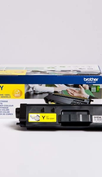 Brother Toner TN-329 Yellow  6K 