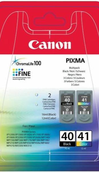 Canon Tusz PG-40+CL41 Twin Pack  Black - 16 ml, 355s, Color - 12 ml, 308s