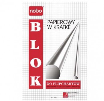Blok flipchart w kratkę 20 kartek (100cm x 65cm)