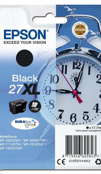 Epson Tusz WF3620 T2711 XL Black  17,7ml