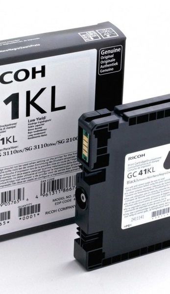 Ricoh Gel cart GC-41KL 405765 Black 600s