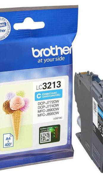 Brother Tusz LC3213C Cyan 400 stron 