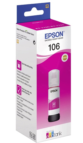 Epson Tusz EcoTank ET-7700, 106 Magenta 70ml