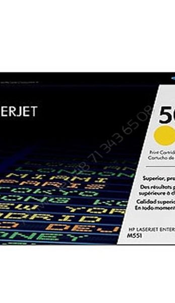 HP Toner nr 507A CE402A Yellow 6K 