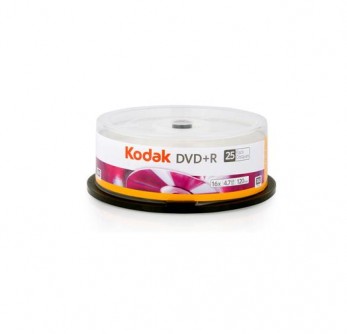 Płyta DVD+R 4,7GB Kodak cake 25szt 3936180