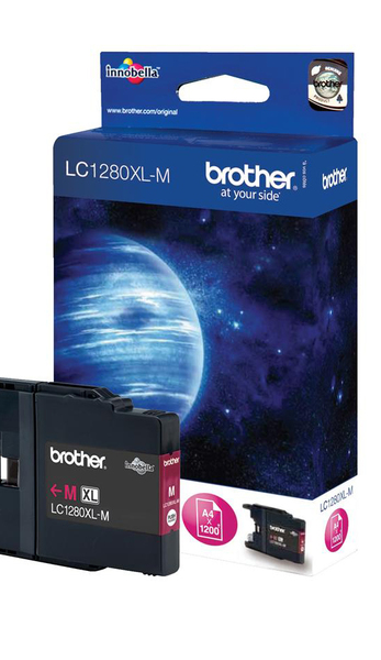 Brother Tusz LC1280XL Magenta 1200 stron 