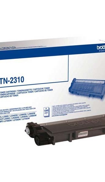 Brother Toner TN-2310 Black 1,2K 