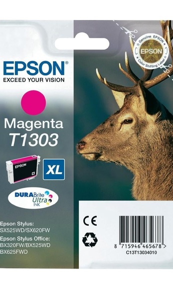 Epson Tusz SX525/620 T1303 Magenta 10,1ml