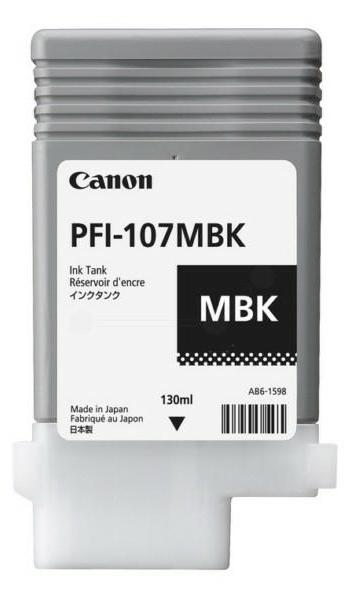Canon Tusz PFI107MB Matte Black 130 ml 