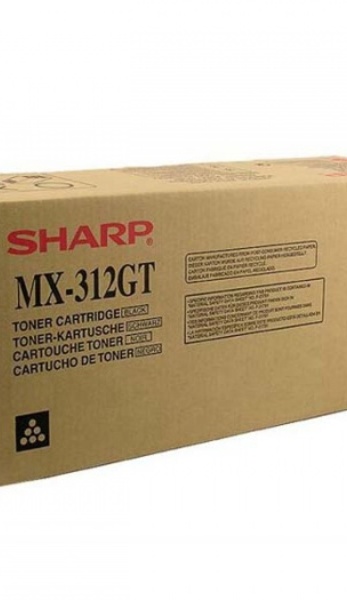 Sharp Toner MX-312GT Black 25K 
