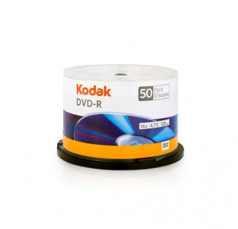 Płyta DVD-R 4,7GB Kodak cake (50szt) 3936178