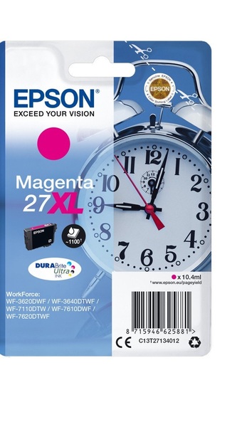 Epson Tusz WF3620 T2713 XL Magenta 10,4 ml