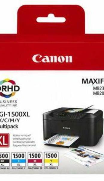 Canon Tusz PGI-1500XL CMYK Multipack Black - 34,7 ml, CMY: 3 x 12 ml