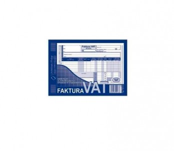 Druk faktura VAT A5 M&P typ 103-3