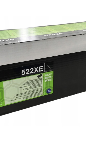 Lexmark Toner 522XE 52D2X0E Black 45K 