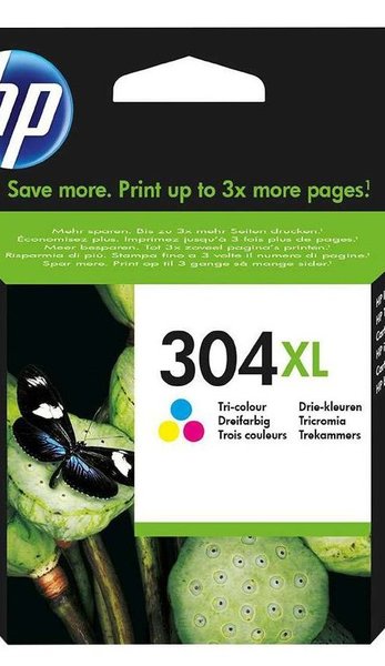HP Tusz nr 304XL N9K07AE  CMY 300sh 