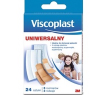 ZESTAW PLASTRÓW VISCOPLAST, 24SZT., MIX KOLORÓW