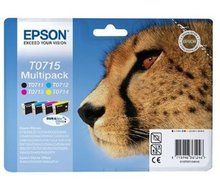 Epson Tusz Stylus D78 T0715 CMYK 4pack 7,4ml + 3x5,5ml
