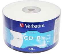 Verbatim CD-R 52x 700MB 50p wrape  DataLife+, Extra Protection, Printable