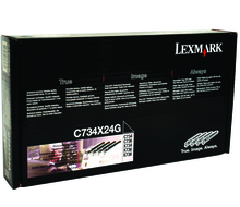 Lexmark Bęben C734 C734X24G CMYK 4pack 20K