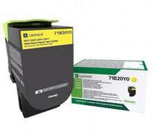 Lexmark Toner 71B20Y0 Yellow 2,3K 