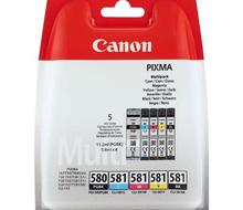 Canon Tusz PGI-580/CLI-581 CMYK+PGBK MultiPack, 1*11.2ml + 4*5.6ml