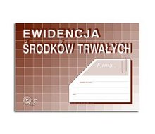 Druk ewidencja środków trwałych A5