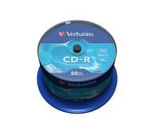 Verbatim CD-R 52x 700MB 50p cake box DataLife,Extra Protection,bez nadruku