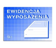 Druk ewidencja wyposażenia