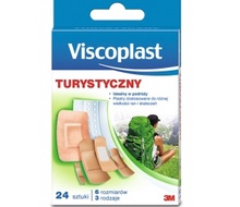 ZESTAW PLASTRÓW VISCOPLAST TURYSTYCZNY, 24SZT., MIX KOLORÓW