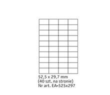 Etykieta samoprzylepna 52,5*29,7