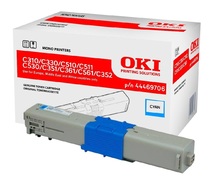 OKI Toner C310/330/510 Cyan 44469706 2K 